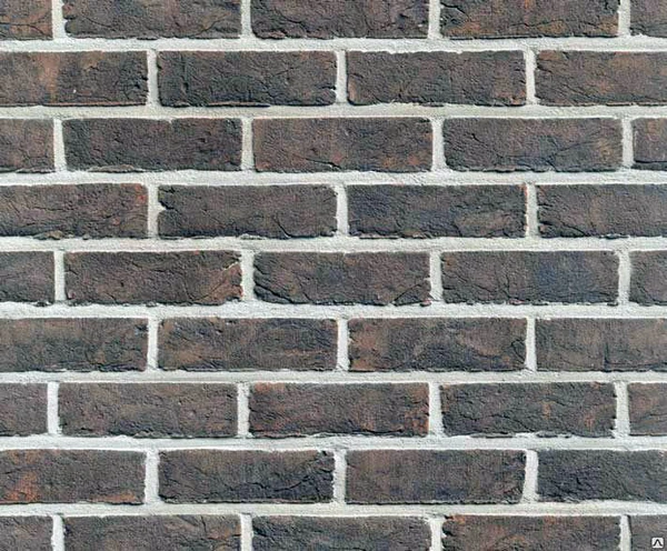 Фото HEYLEN BRICKS (Бельгия) Nero Zwart Mangaan Облицовочный кирпич