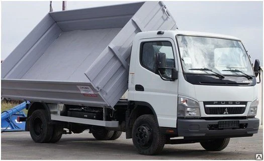 Фото Самосвал с трехсторонней разгрузкой Mitsubishi Fuso CANTER, объем 7м3