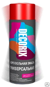 Фото Аэрозольный лак DECORIX