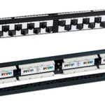 фото Патчпанель 19, 48xRJ45, UTP, Кат. 6 Hyperline PPHD-19-48-8P8C-C6-110D