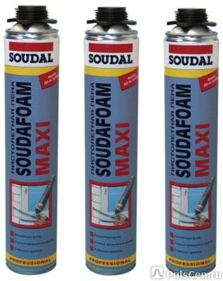 Фото Монтажная пена Soudal Макси 70 л (Соудал Макси 70 л)