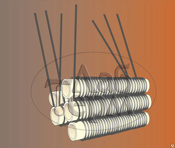 Фото Нагреватели для SNOL 6,7/1300 с трубками