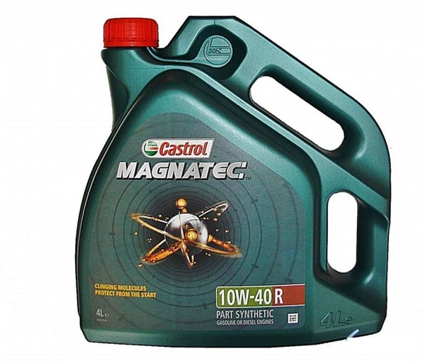 Фото Полусинтетическое моторное Масло Castrol MAGNATEC 10W40 R 4л