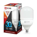 фото Лампа светодиодная LED-HP-PRO 30Вт 230В 4000К E27 2700лм IN HOME 4690612031071