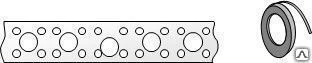 Фото Перфорированная монтажная лента - прямая LP-V 12х0,7