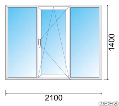 Фото Окно пластиковое для частного дома